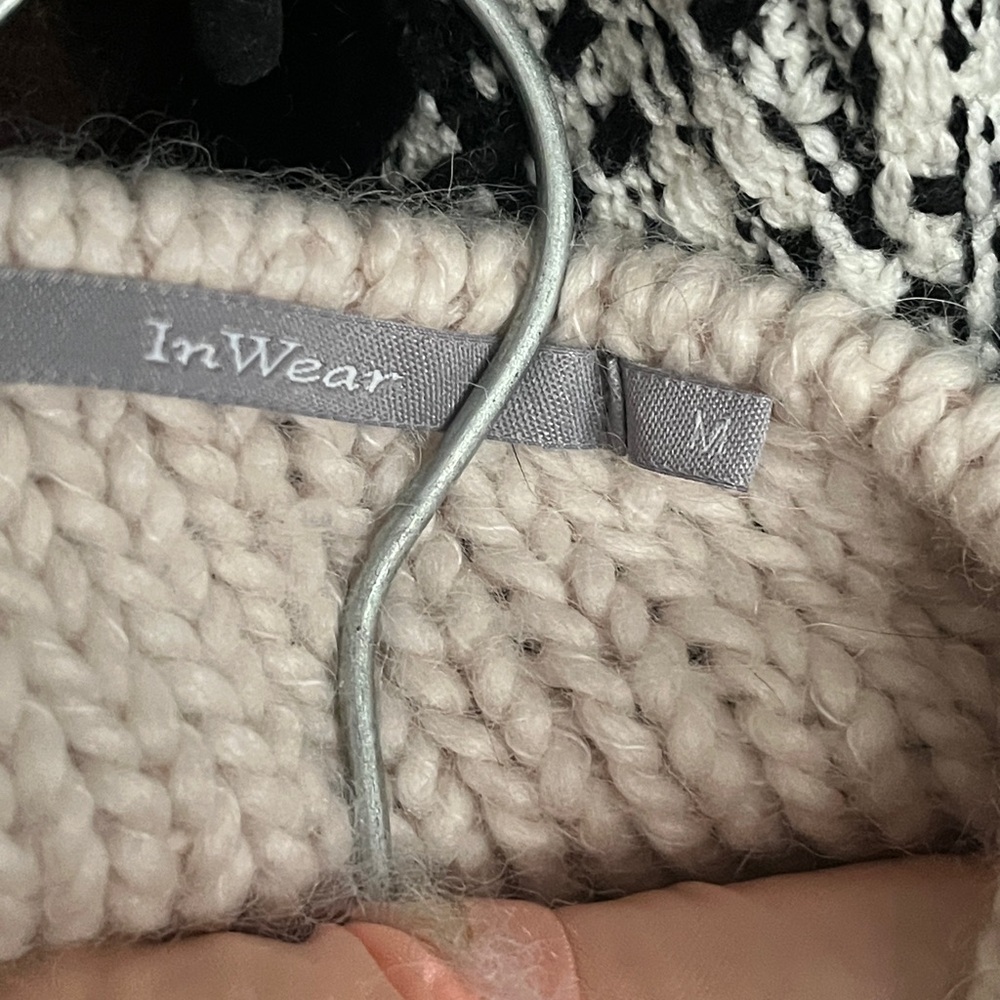 InWear Danish Wool Mix Poncho - Picture 2 of 6